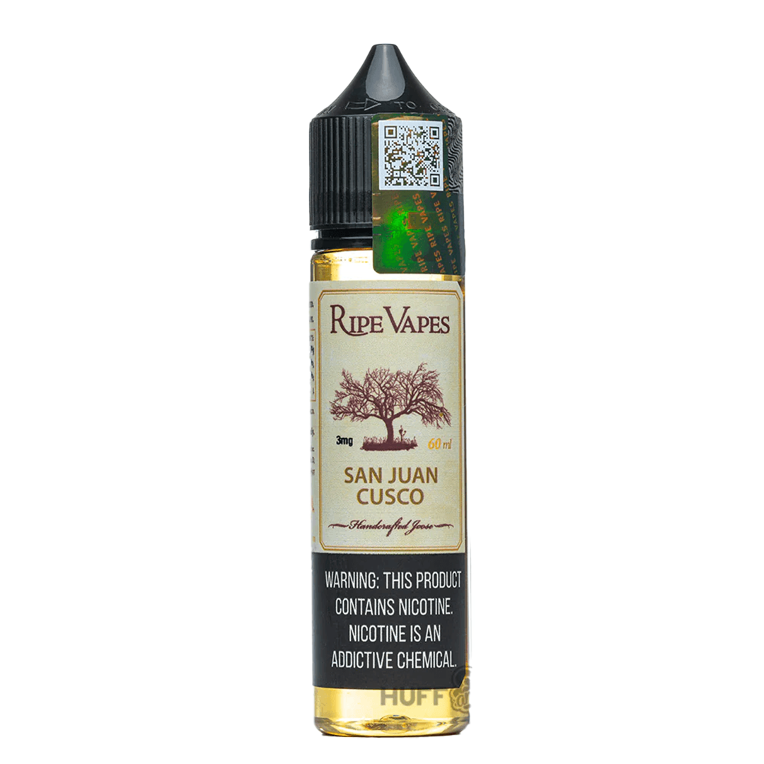 Ripe Vapes - San Juan Cusco -  60ml  E-liquide premium  xvape.ma Maroc.