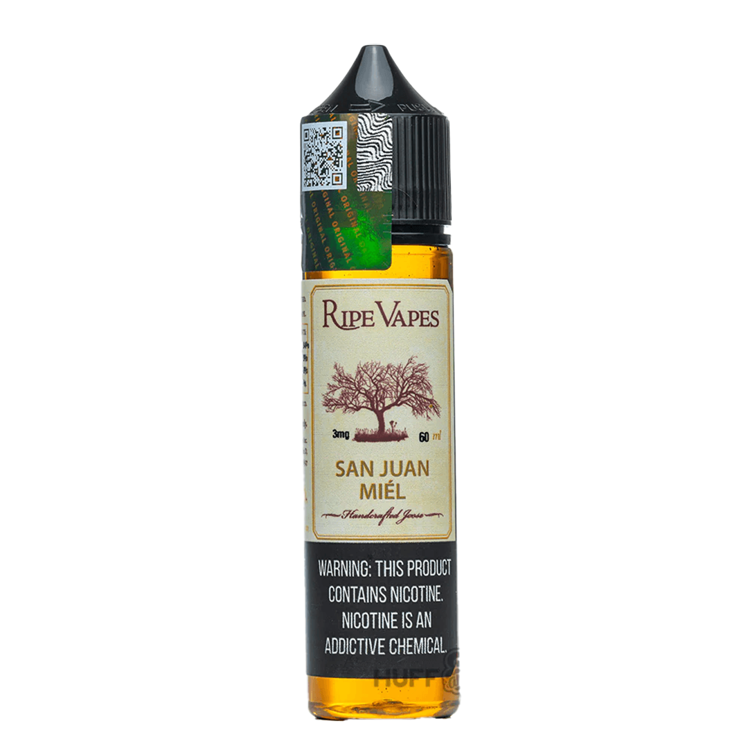 Ripe Vapes - San Juan Miél -  60ml  E-liquide premium  xvape.ma Maroc.