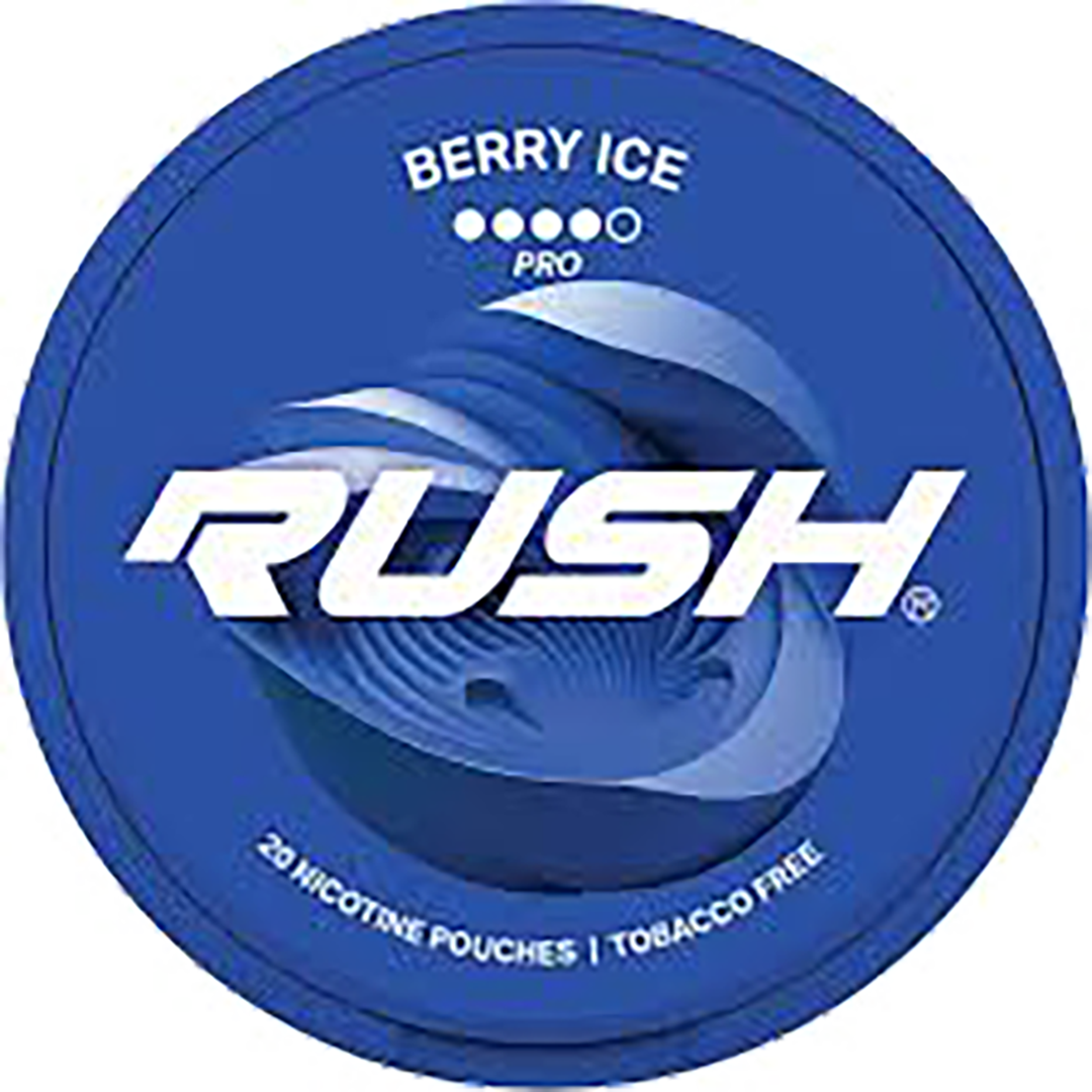 Rush Pro Nicotine Pouches - Berry Ice - 11.2mg/pouch