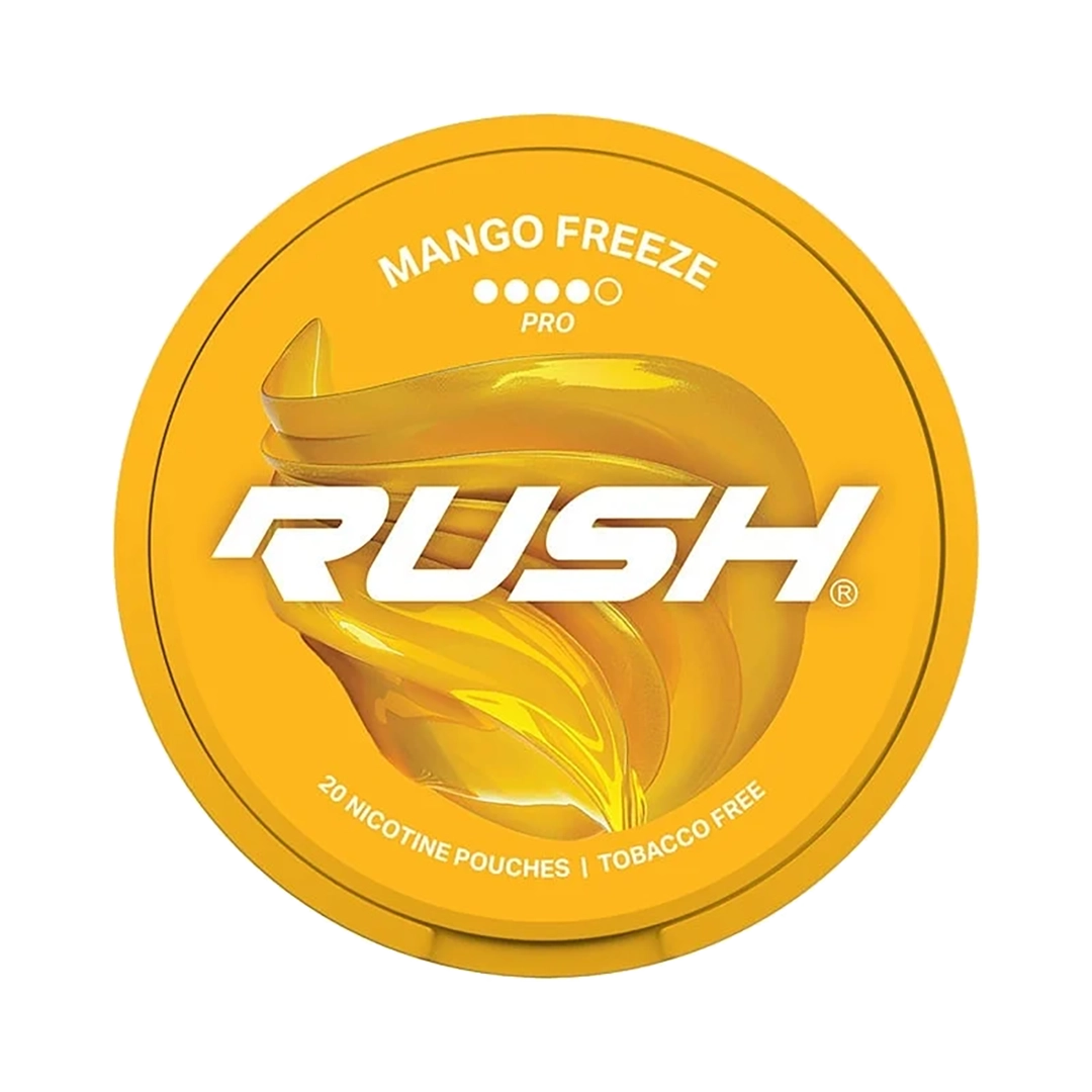 Rush Pro Nicotine Pouches - Mango Freeze - 11.2mg/pouch