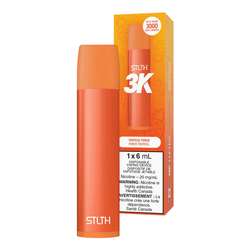 STLTH 3K - Tropical Punch 2% / 5%  Jetable  xvape.ma Maroc.