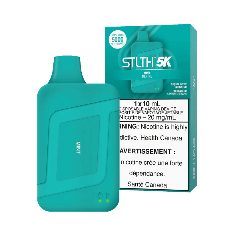 STLTH 5K - Mint 5% Jetable xvape.ma Maroc.