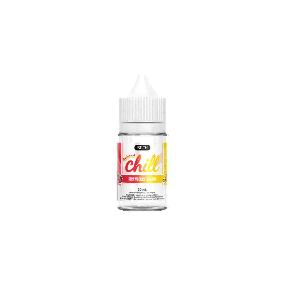 STLTH Salt Nic - Chill E-liquid - Strawberry Banana  Salt Nicotine  xvape.ma Maroc.