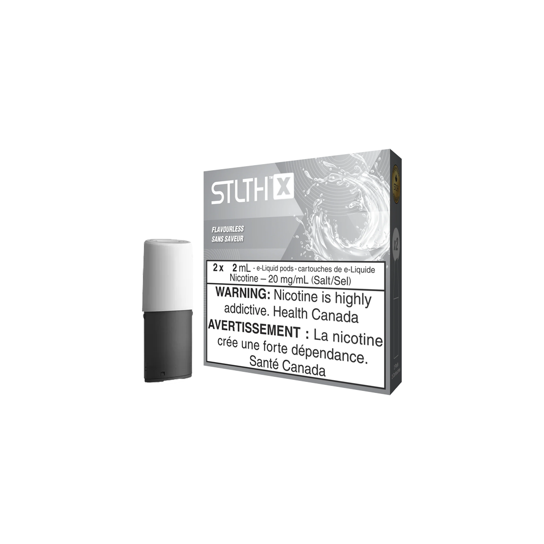 STLTH X Pod – Flavourless Cartouches Pré-Remplies xvape.ma Maroc.