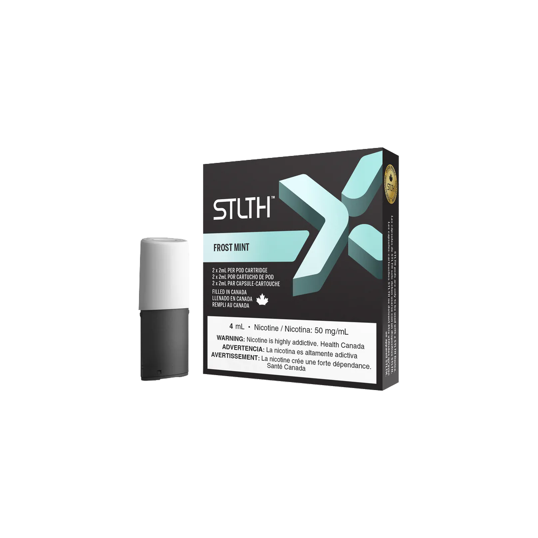 STLTH X Pod – Frost Mint Cartouches Pré-Remplies xvape.ma Maroc.