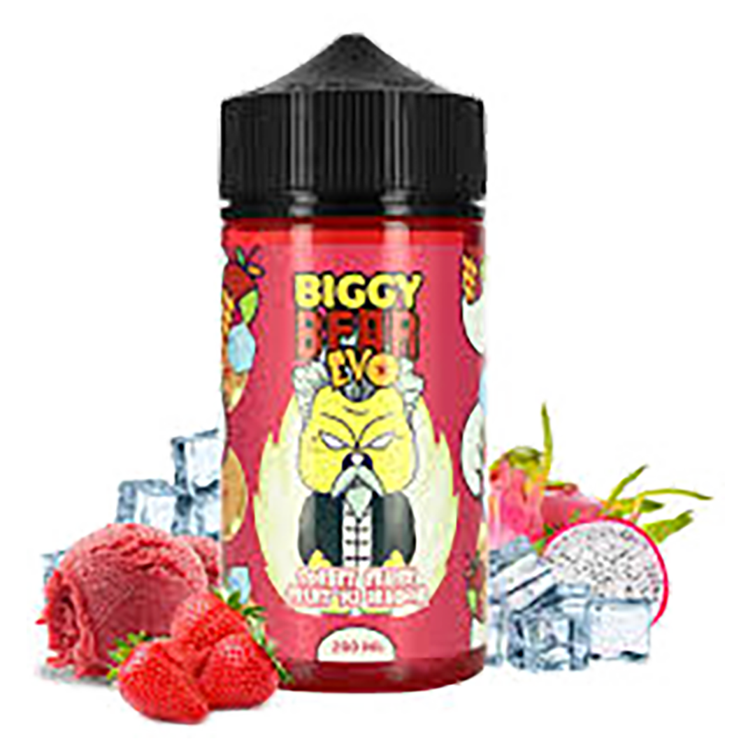 Sorbet Fraise Fruit du Dragon - Biggy Bear - 200ml