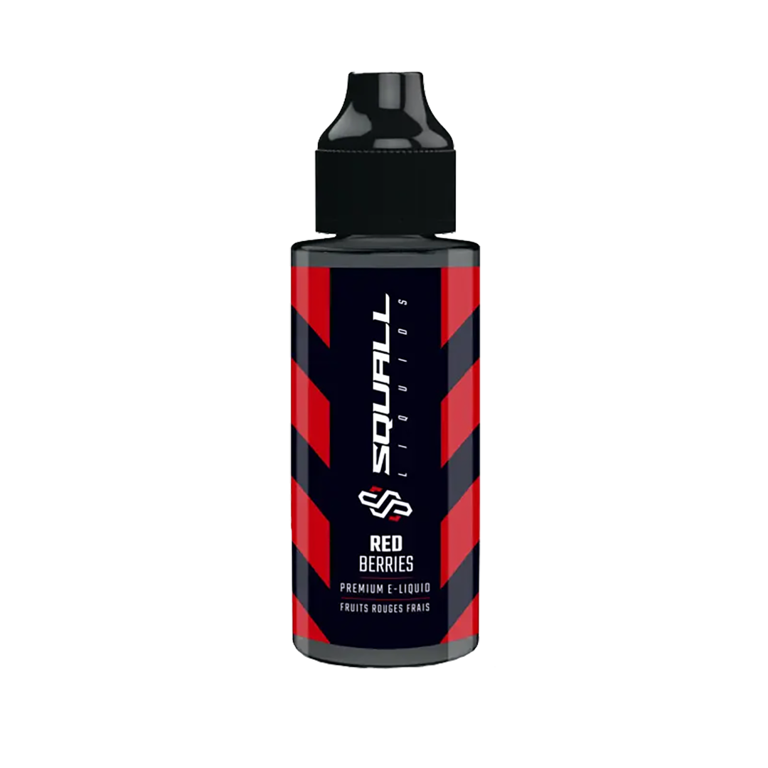 Squal Red Berries 120 ml  E-liquide premium  xvape.ma Maroc.