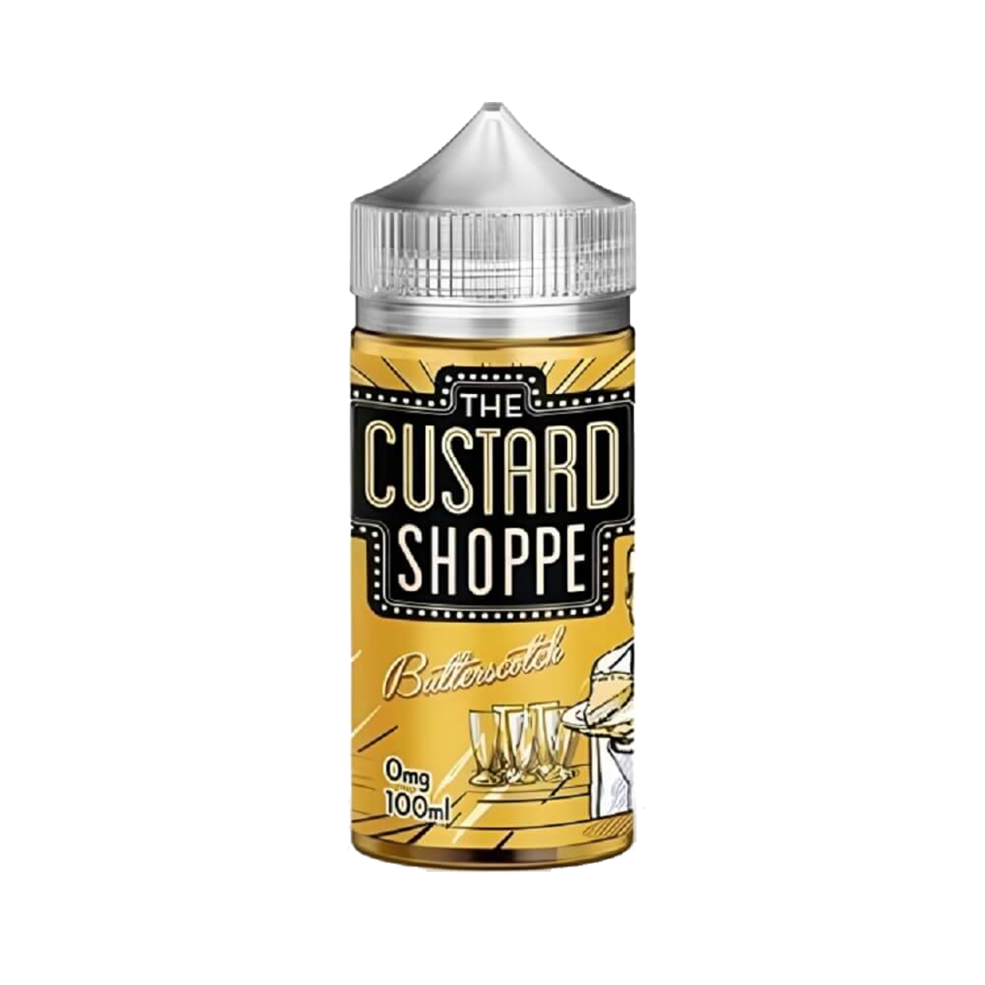 THE CUSTARD SHOPPE Butterscotch 120ML  E-liquide premium  xvape.ma Maroc.