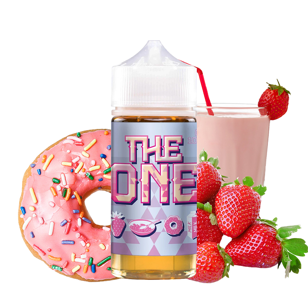 The One Strawberry Beard Vape 100ml  E-liquide premium  xvape.ma Maroc.