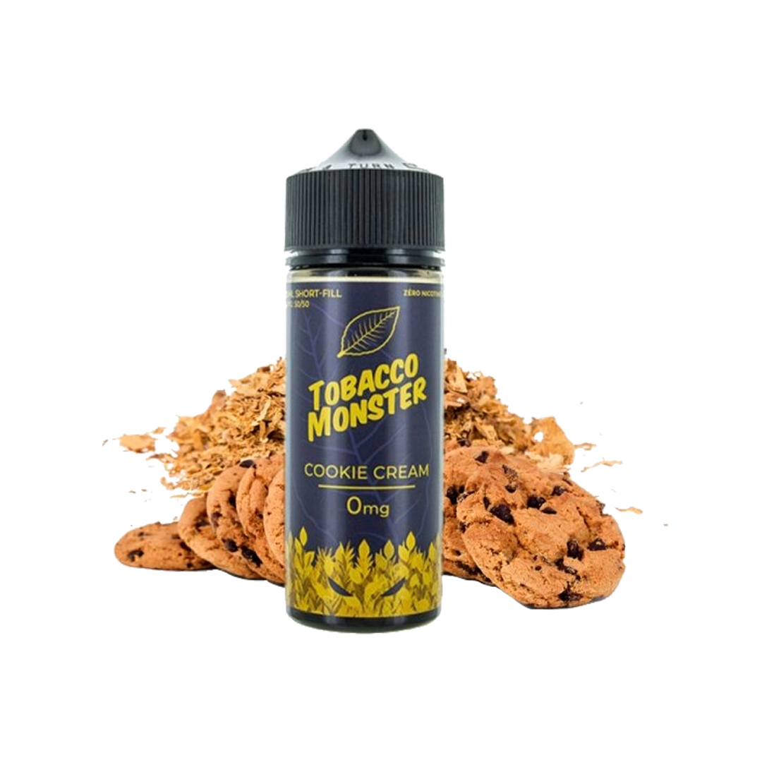 Tobacco Monster Cookie Cream  120ML  E-liquide premium  xvape.ma Maroc.