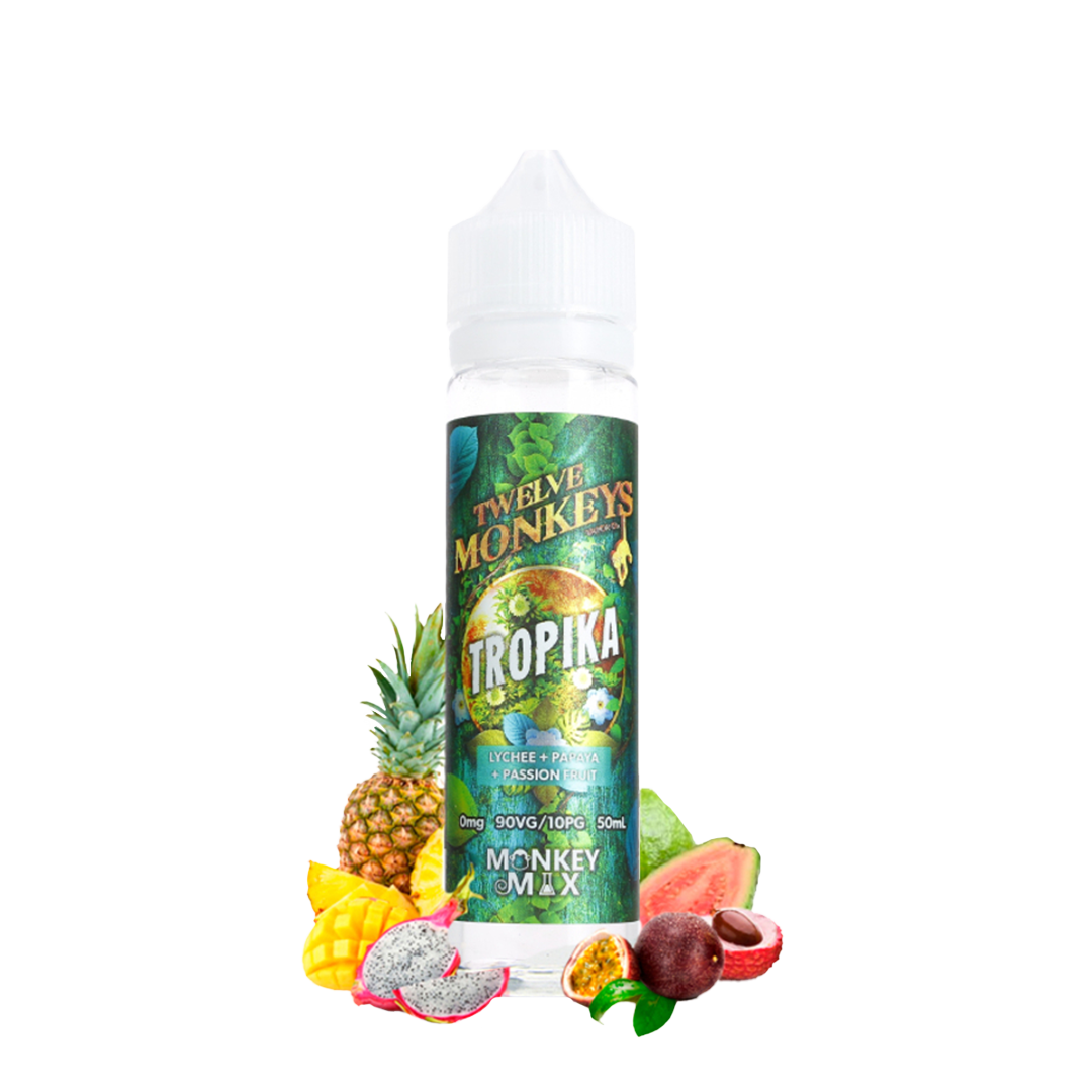 Twelve Monkeys Tropika 60 ml  E-liquide premium  xvape.ma Maroc.