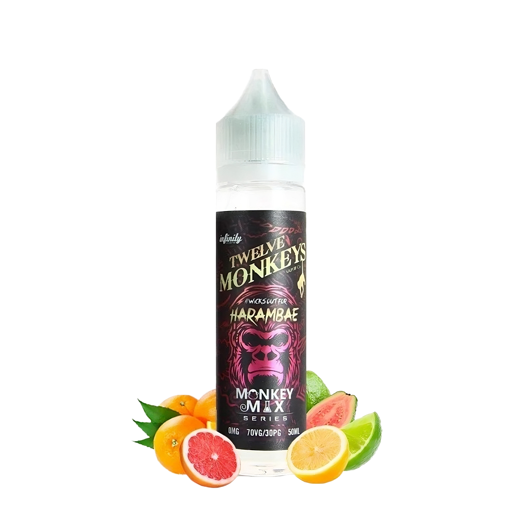 Twelve Monkeys Harambae 60ml  E-liquide premium  xvape.ma Maroc.