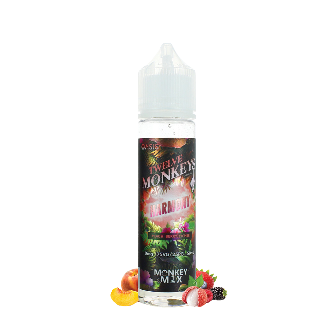 Twelve Monkeys Harmony 60ml  E-liquide premium  xvape.ma Maroc.