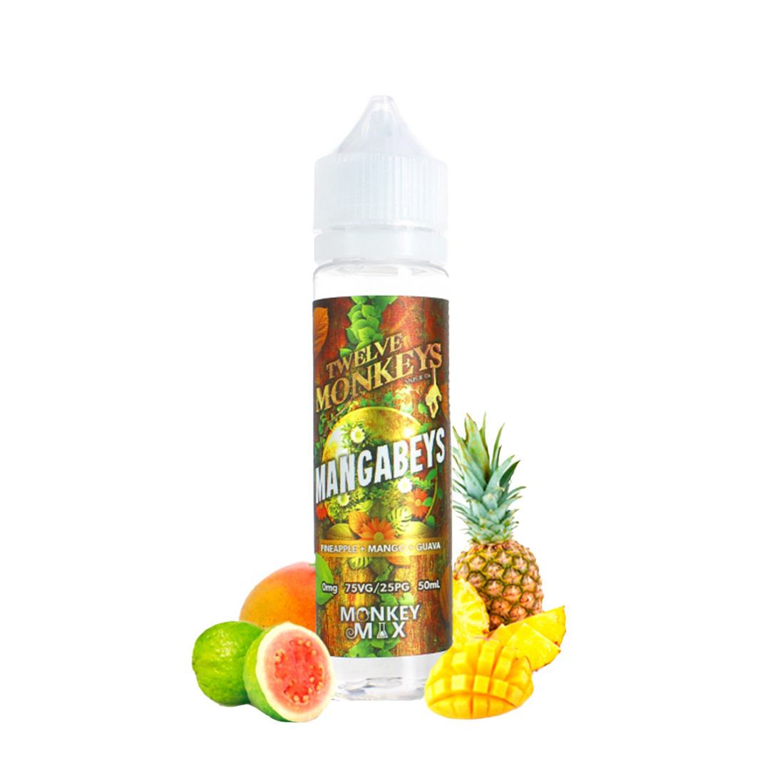 Twelve Monkeys Mangabeys 60ml  E-liquide premium  xvape.ma Maroc.