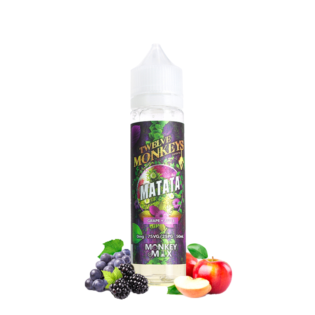 Twelve Monkeys Matata Monkey mix 60 ml  E-liquide premium  xvape.ma Maroc.
