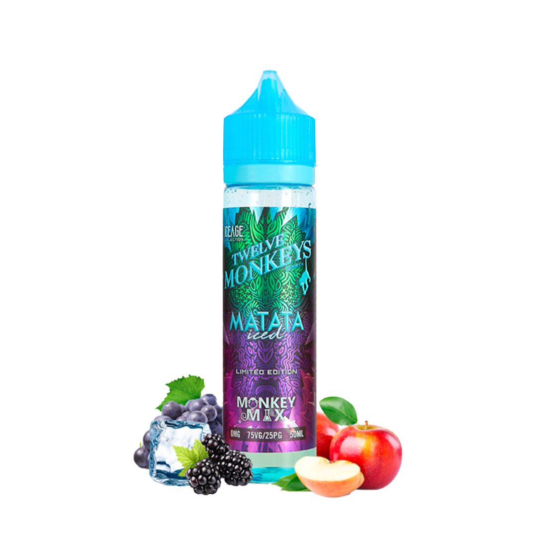 Twelve Monkeys Ice Age Matata Iced 60 ml  E-liquide premium  xvape.ma Maroc.