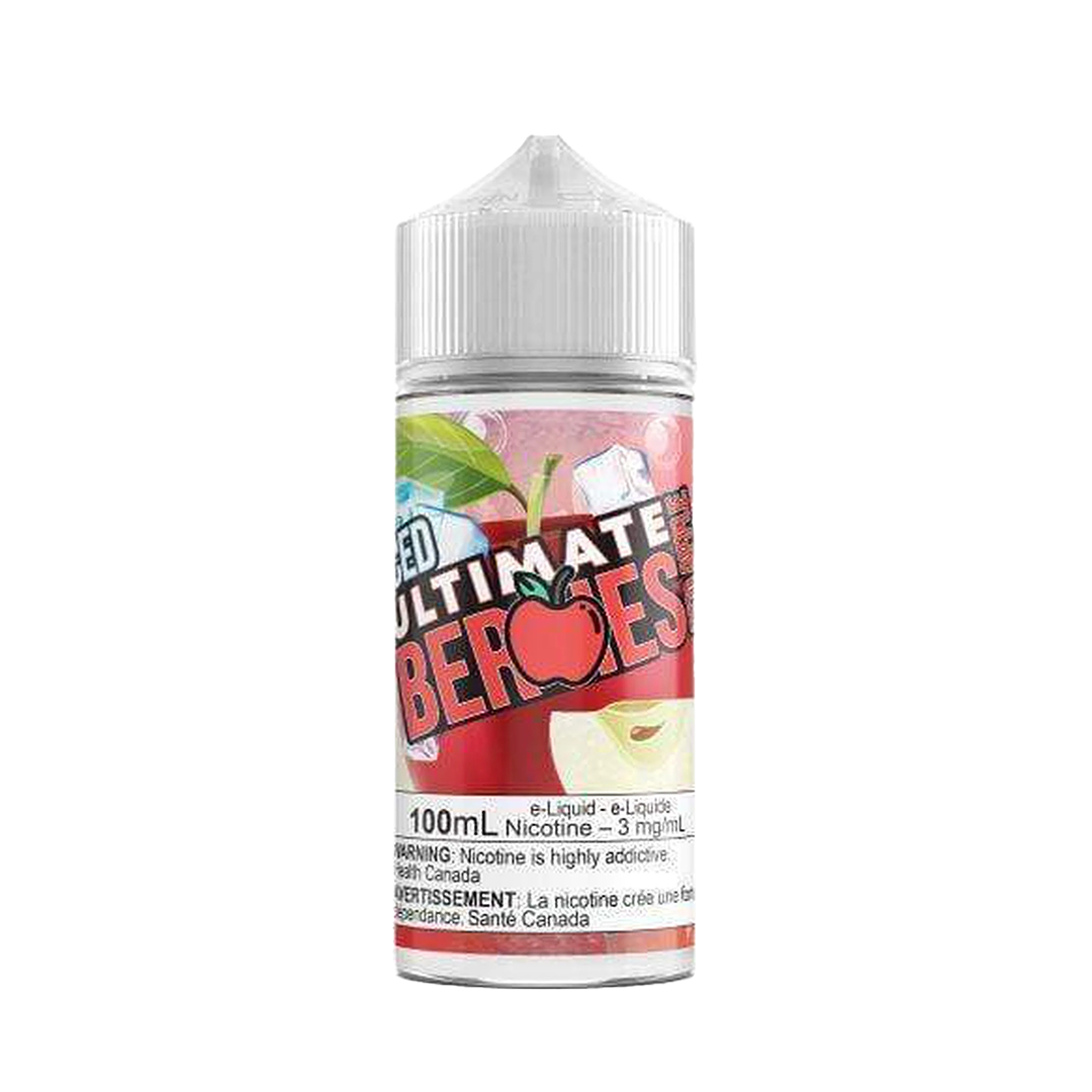 Ultimate Iced Red Apple Berries 100ml  E-liquide premium  xvape.ma Maroc.