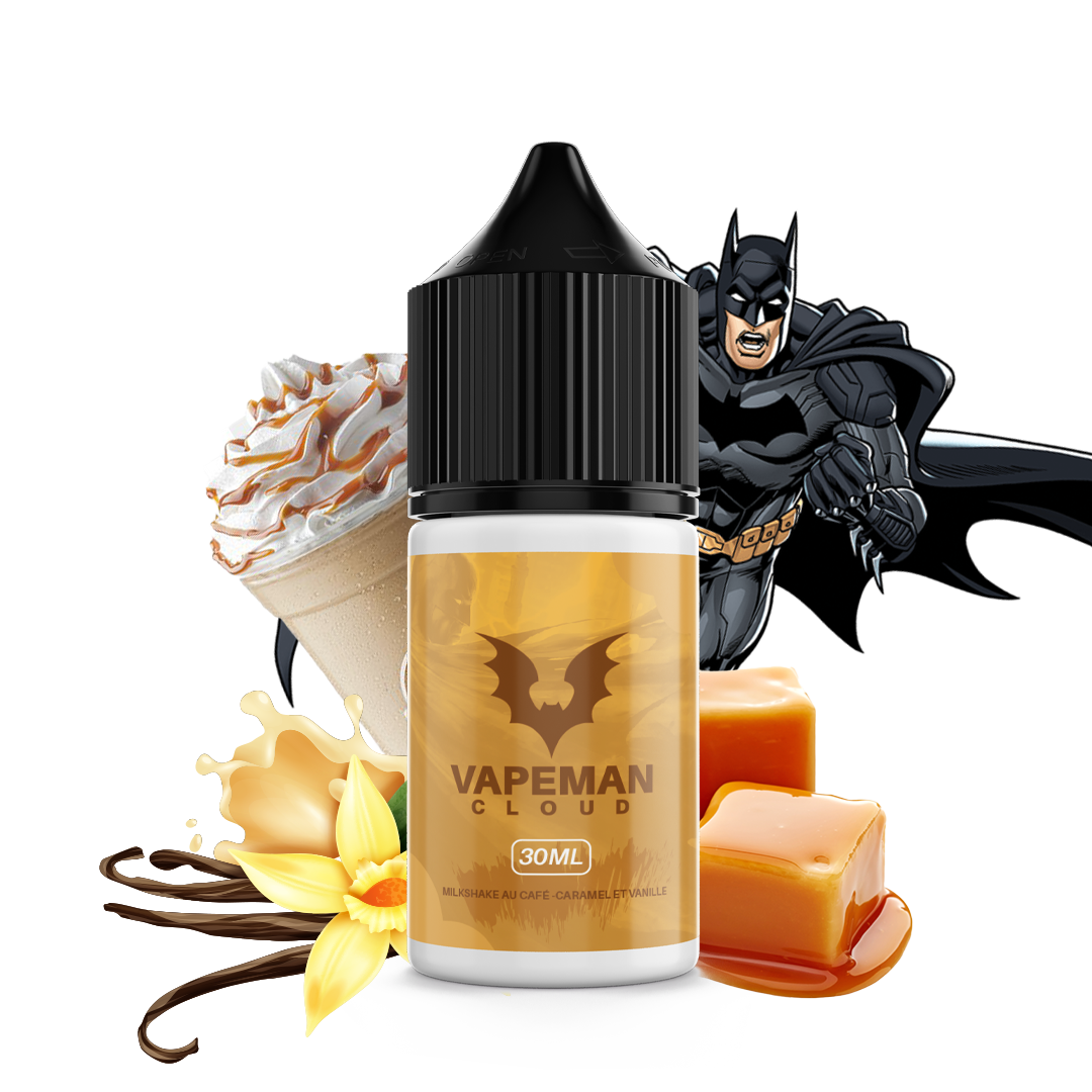 Vapemane Milkshake Café Vanille 30ml  E-liquide premium  xvape.ma Maroc.