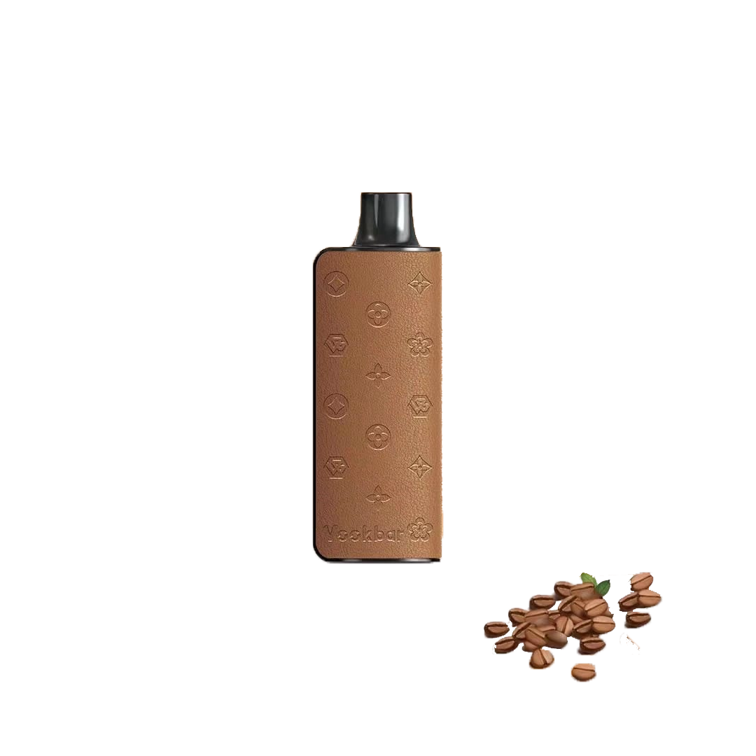 VOOKBAR Luxes - Hazelnut Coffee - 8000 Taffs 5%  Jetable  xvape.ma Maroc.