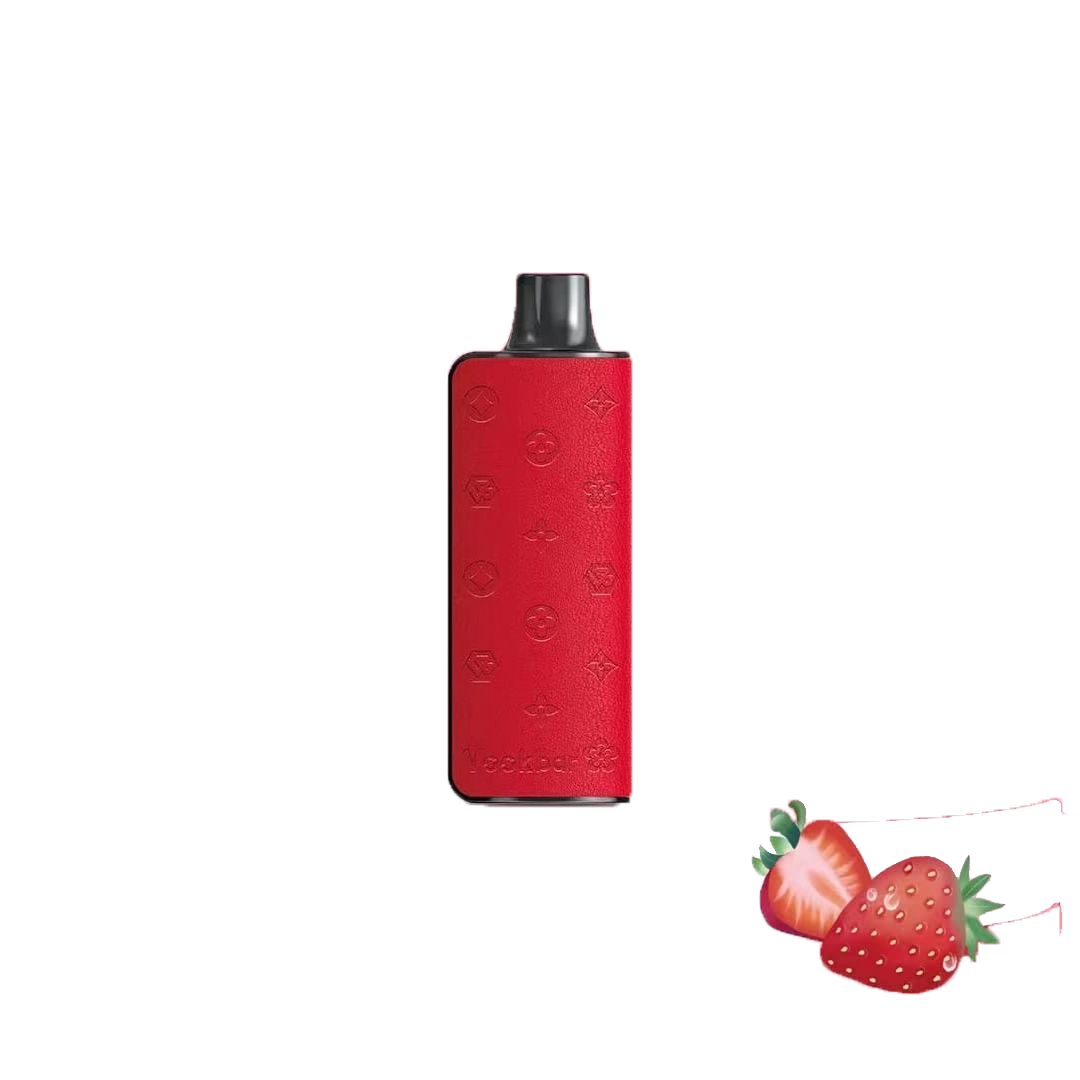 VOOKBAR Luxes - Strawberry - 8000 Taffs 5%  Jetable  xvape.ma Maroc.