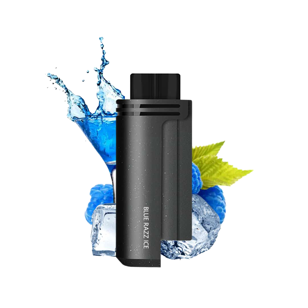 VOZOL Gear S 9000 Pod - Blue razz ice Cartouches Pré-Remplies xvape.ma Maroc.