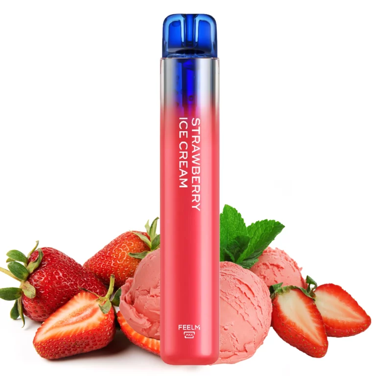 VOZOL Neon 800 - Strawberry Raspberry Cherry  Jetable  xvape.ma Maroc.