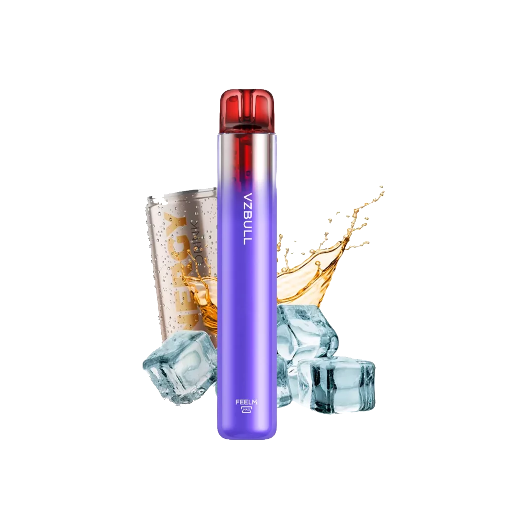 VOZOL Neon 800 - VZBULL (Red Bull) Jetable xvape.ma Maroc.