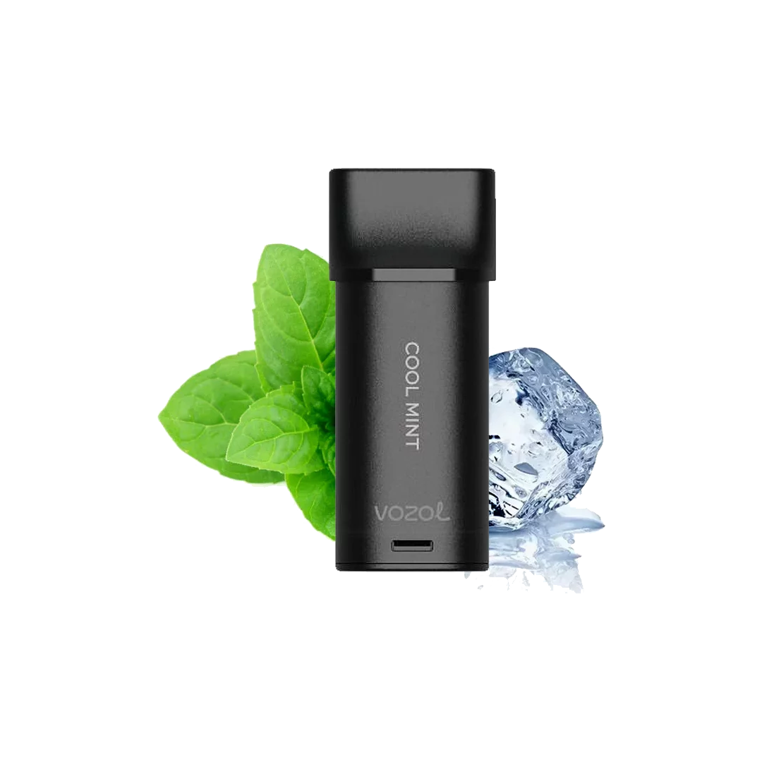 VOZOL Switch 700 Pod - Cool Mint  Cartouches Pré-Remplies  xvape.ma Maroc.