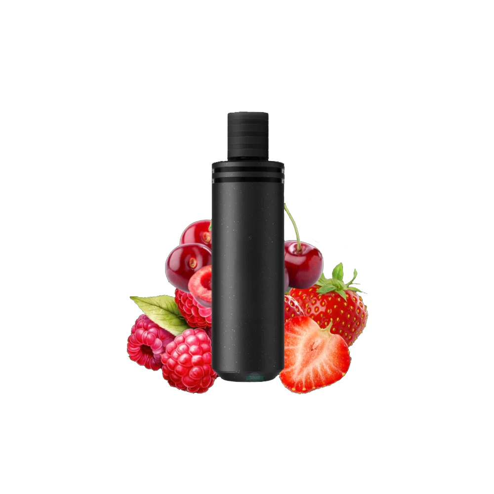 VOZOL Gear S 9000 Pod - Strawberry Raspberry Cherry - 5% Cartouches Pré-Remplies xvape.ma Maroc.