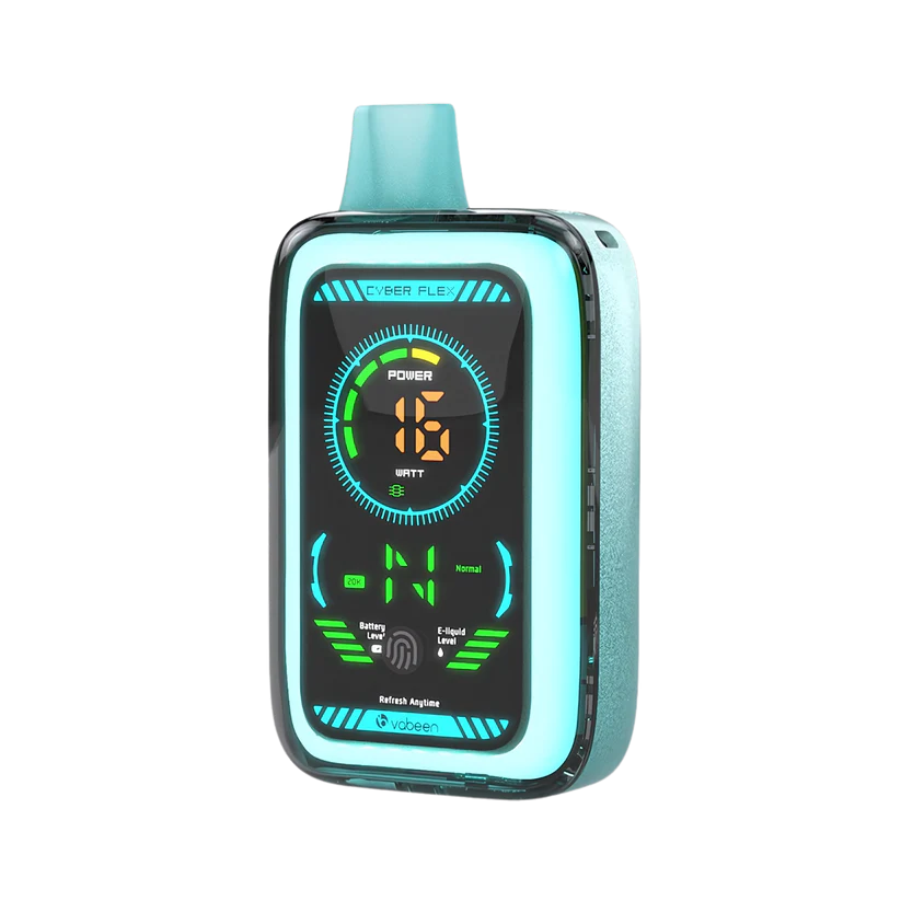 VABEEN Cyber Flex 25k - Blue Mint - 5%  Jetable  xvape.ma Maroc.