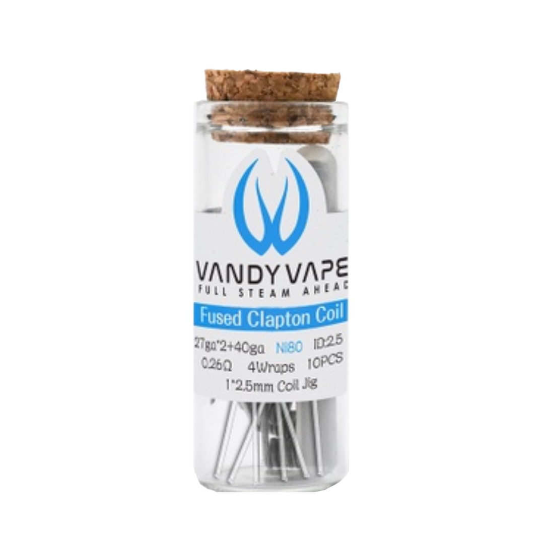 Vandy Vape Fused Clapton 0.26ohm Ni80 Coil xvape.ma Maroc.