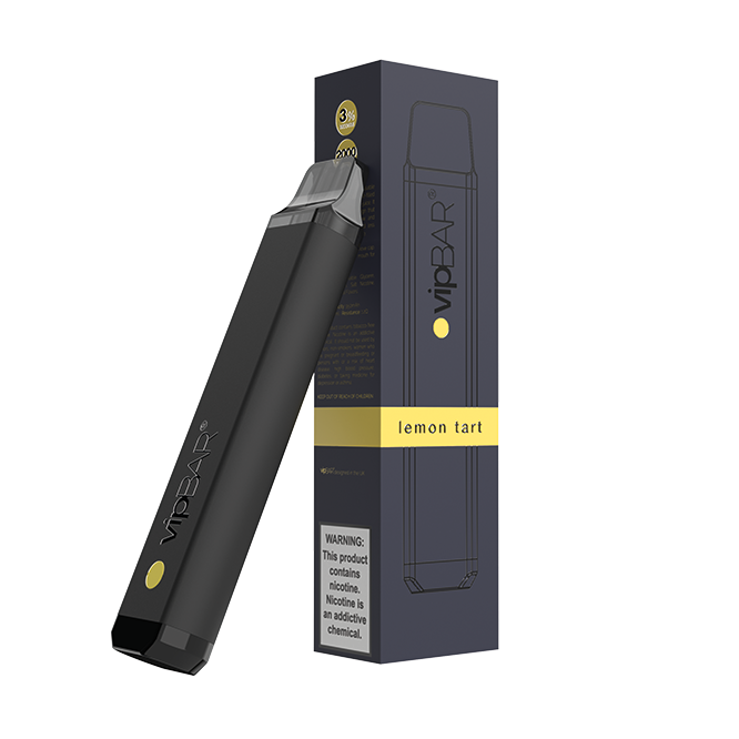 VipBAR - Lemon tart  - 2000 Taffs  Jetable  xvape.ma Maroc.