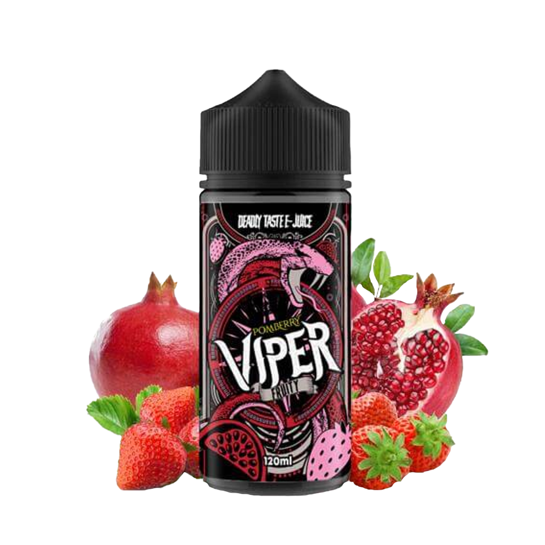 Viper Fruity Pomberry 120ml  E-liquide premium  xvape.ma Maroc.