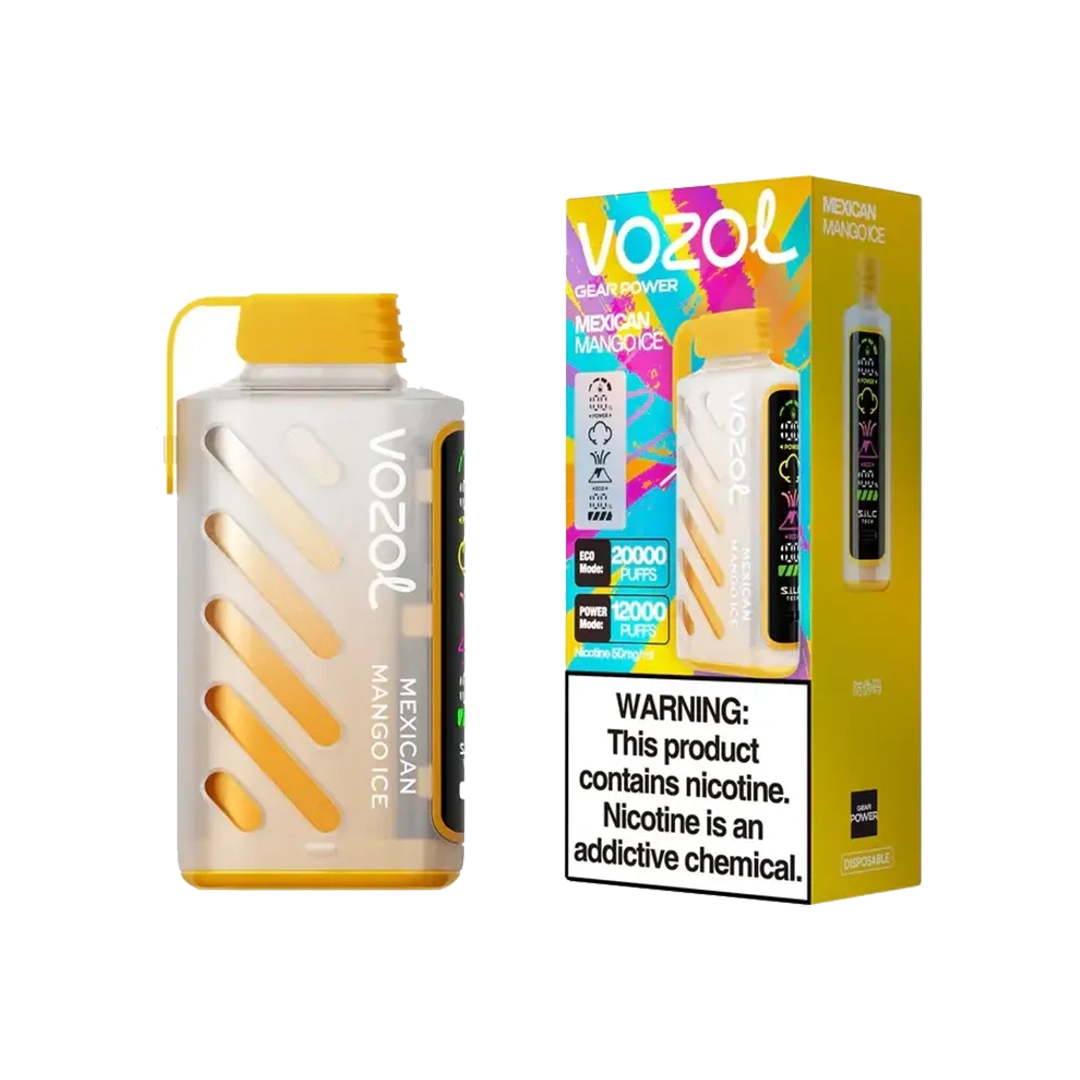 Vozol Gear 20000 Puffs  - Mango Ice - 5%