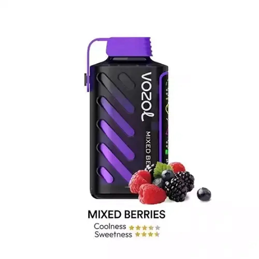 Vozol Gear 20000 Puffs - Mixed Berries -  5%  Jetable  xvape.ma Maroc.