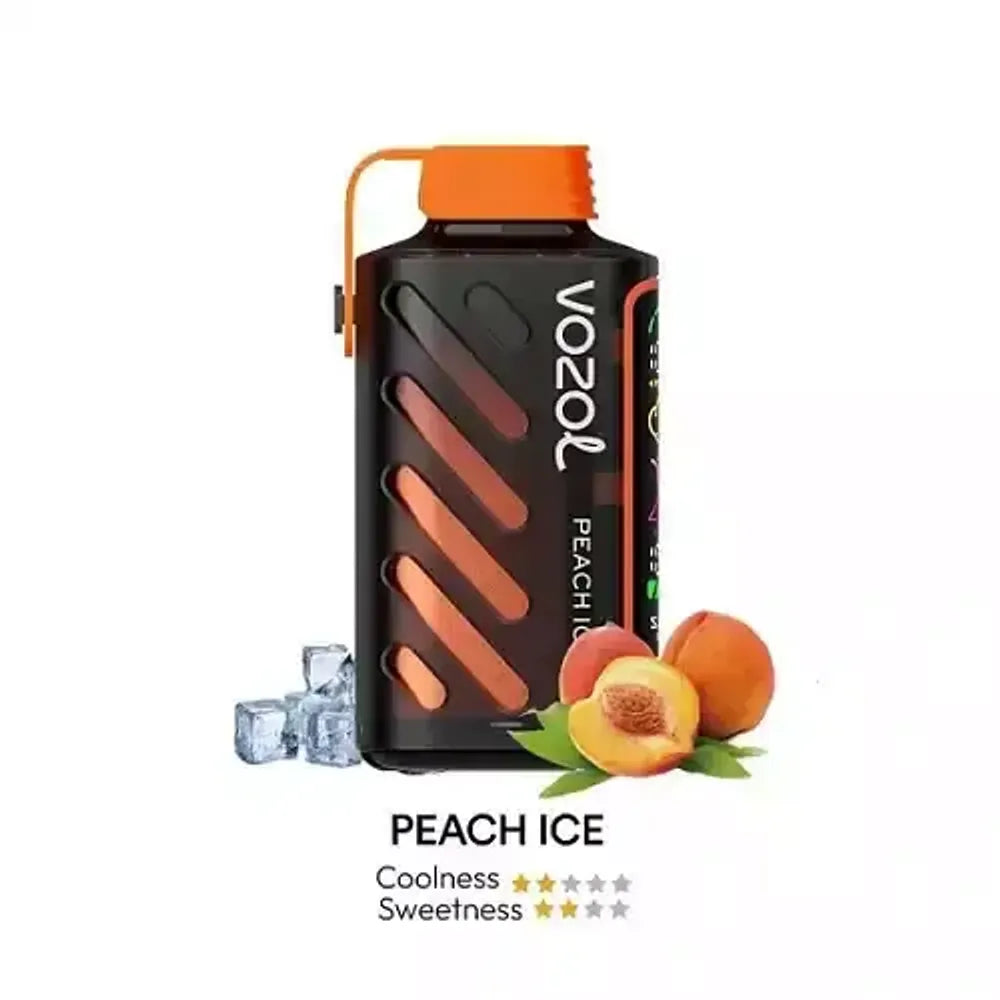 Vozol Gear 20000 Puffs  - Peach Ice - 5%  Jetable  xvape.ma Maroc.