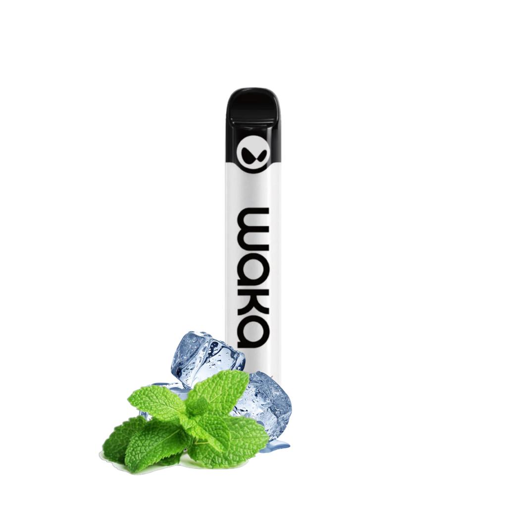 WAKA solo 2 3000 puffs - Mint 2%  Jetable  xvape.ma Maroc.