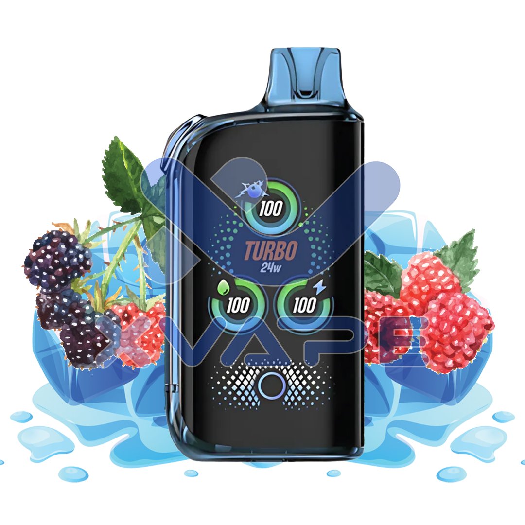 Waka Blast 45K Puffs - Blueberry Raspberry + Ice Mix - 5%