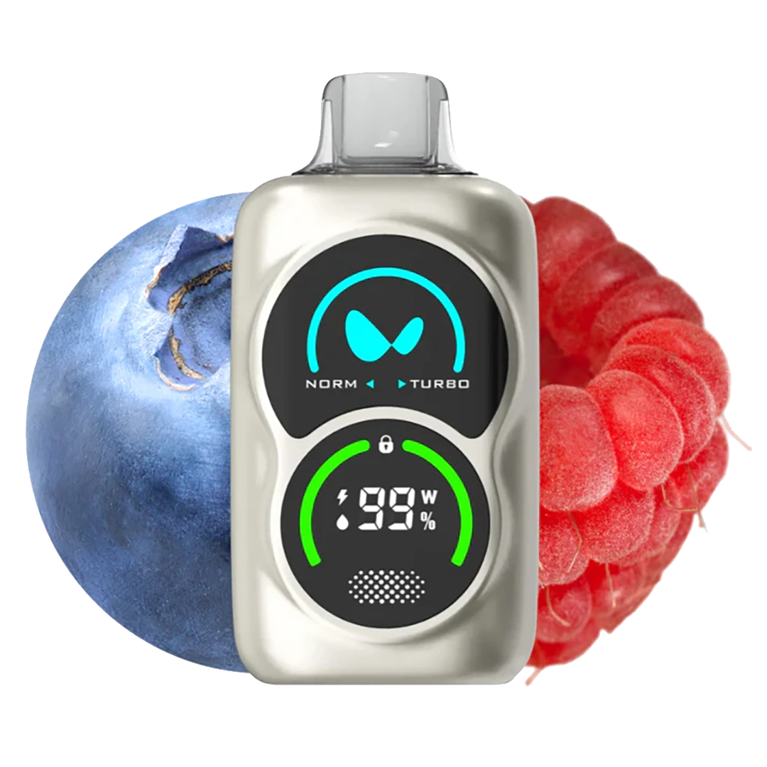 Waka - PA25000 Duo - Blueberry Raspberry - 5% Jetable xvape.ma Maroc.