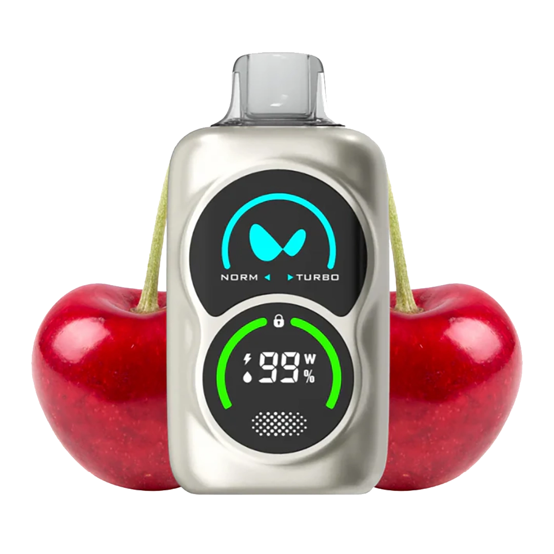 Waka - PA25000 Duo - Dark Cherry  - 5%  Jetable  xvape.ma Maroc.