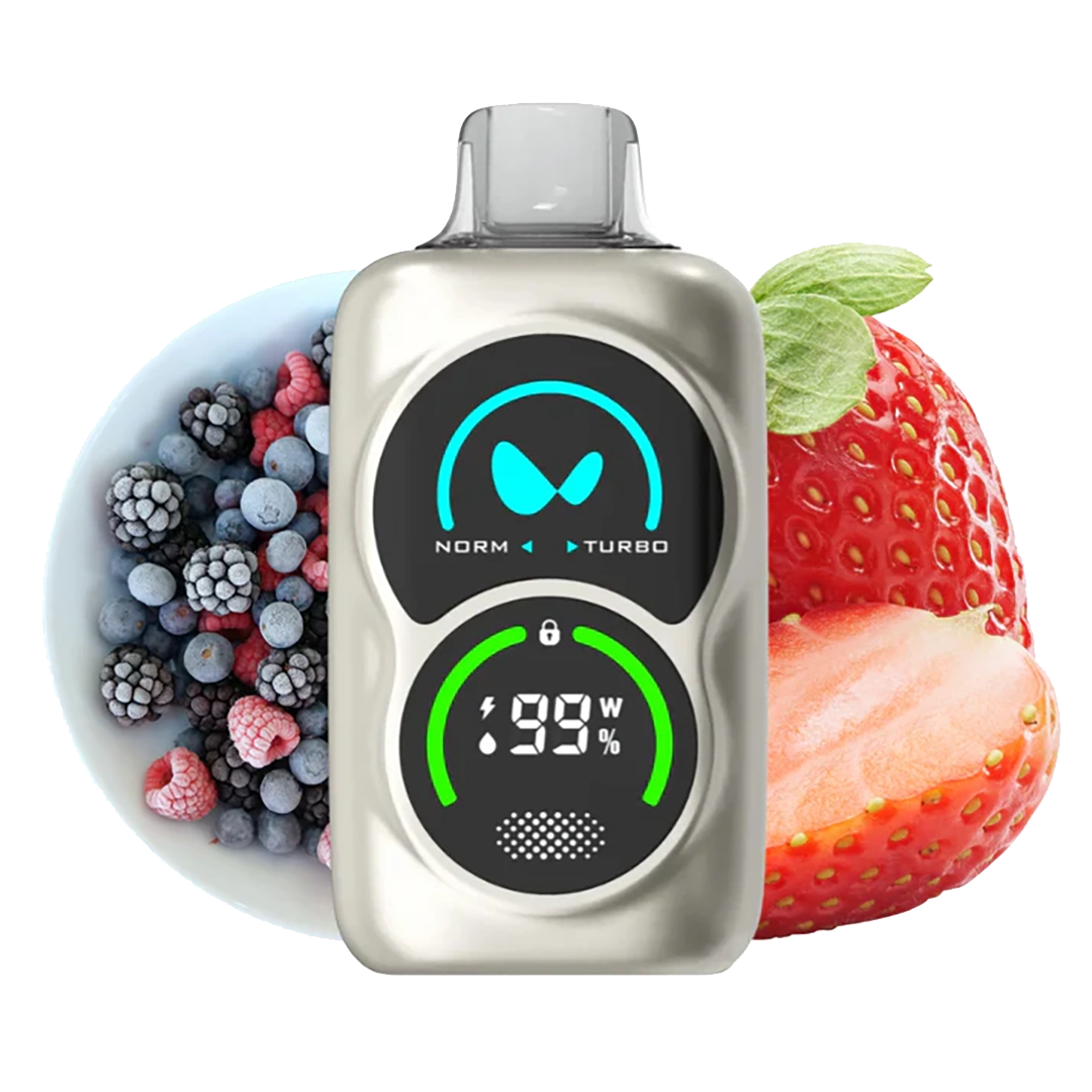 Waka - PA25000 Duo - Triple Berry - 5% Jetable xvape.ma Maroc.