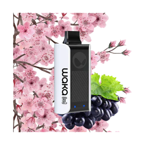 Waka 10K - Sakura Grape 5% Jetable xvape.ma Maroc.