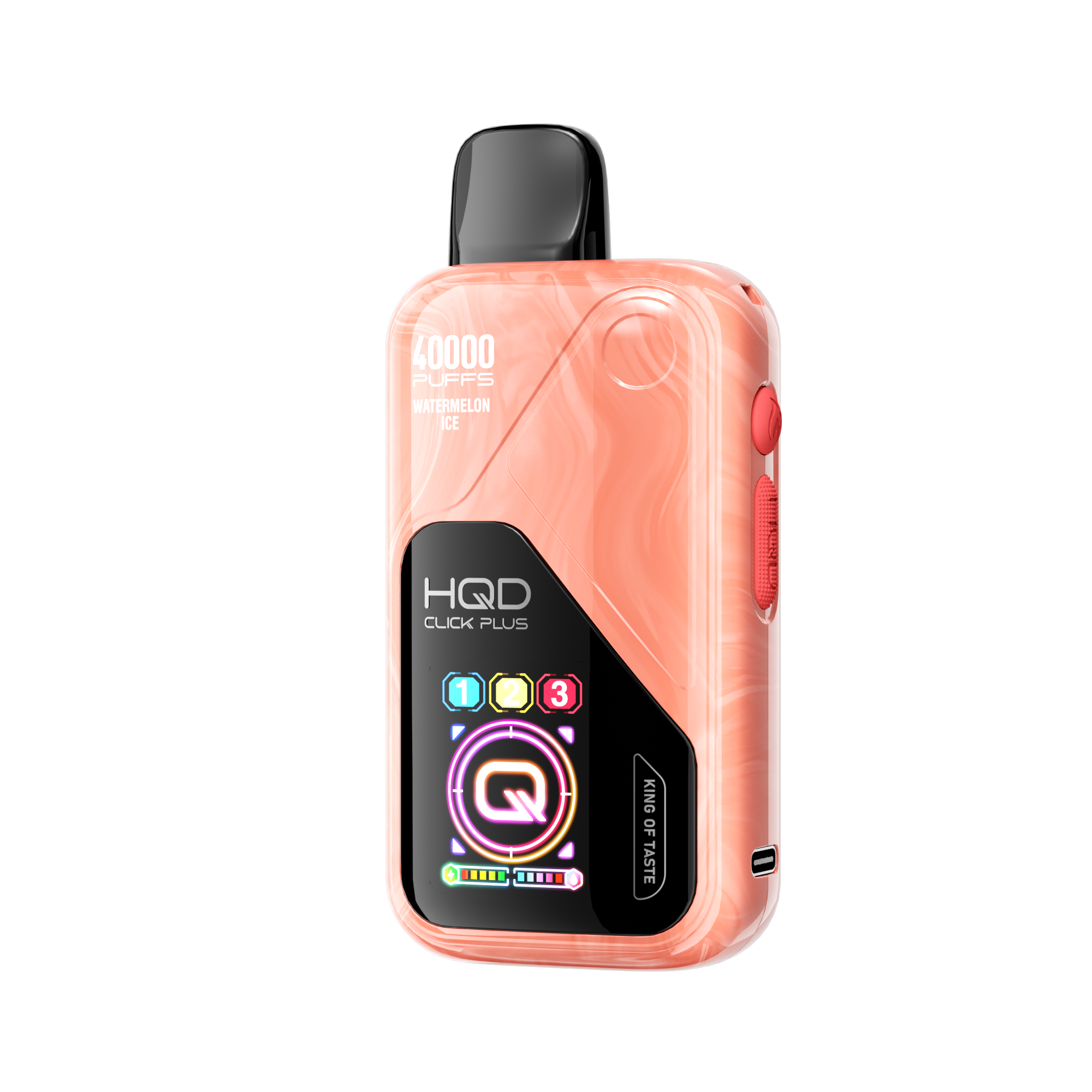 HQD Click Plus 40K Puffs - Watermelon Ice - 50mg