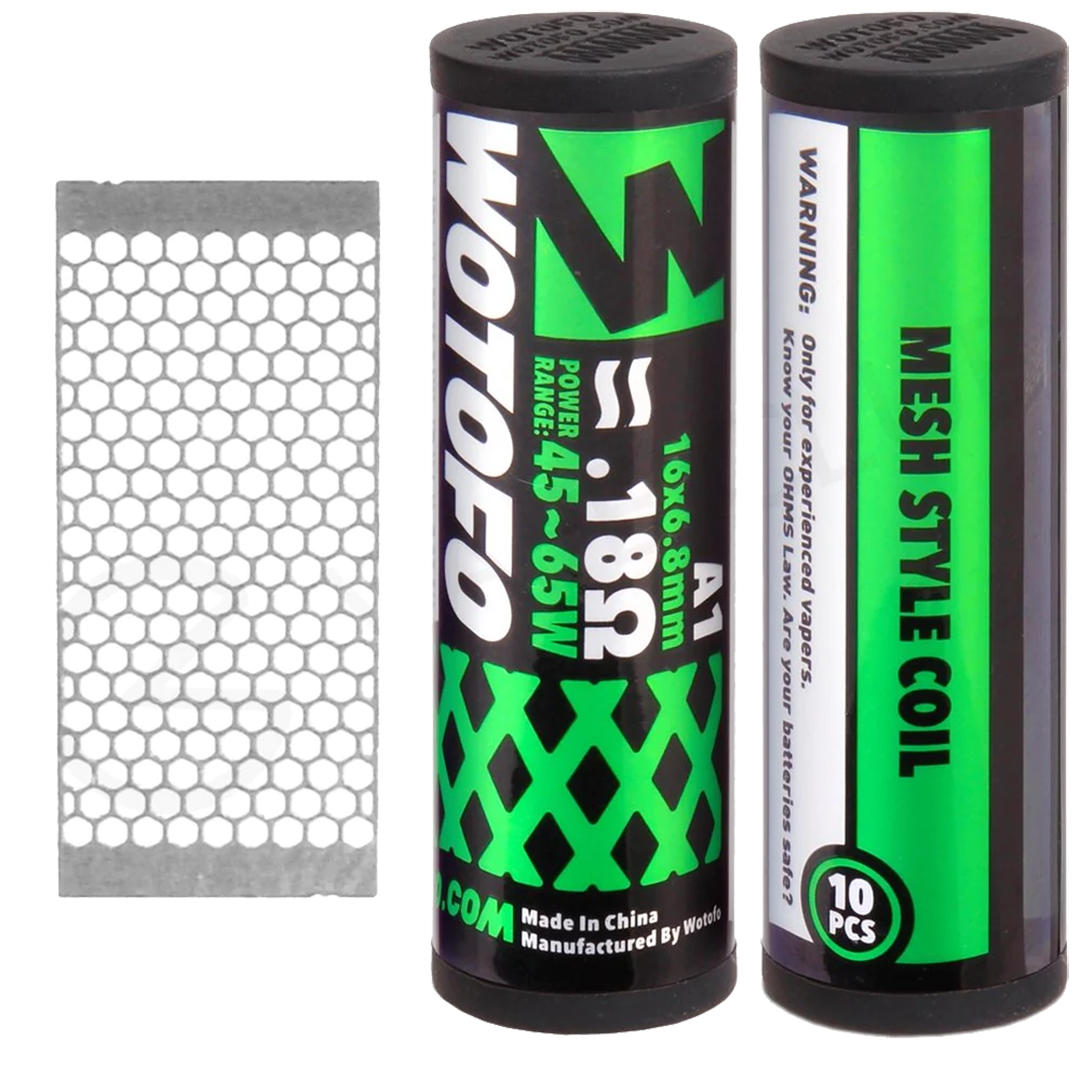 Wotofo Mesh style coil 0.18 Mesh xvape.ma Maroc.