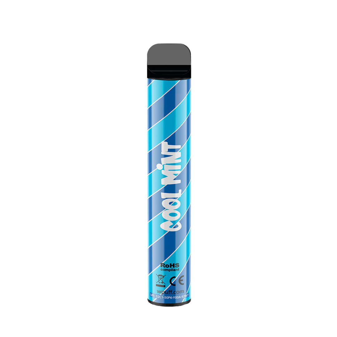 Wpuff Magnum Liquideo - Cool Mint - Jetable 2000 taffs 2% Jetable xvape.ma Maroc.
