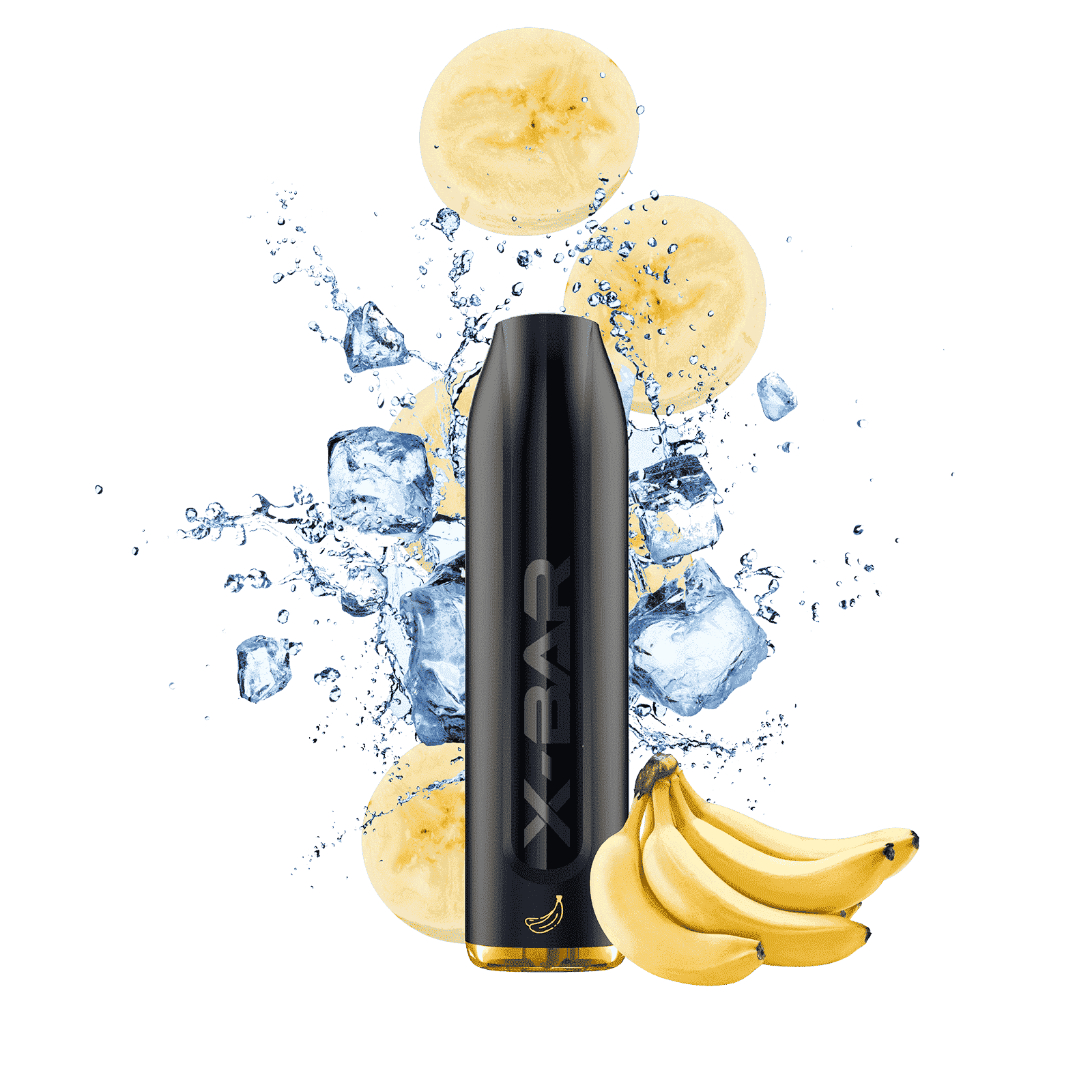 X-BAR PRO 1500 puffs - BANANA ICE -  5%  Jetable  xvape.ma Maroc.