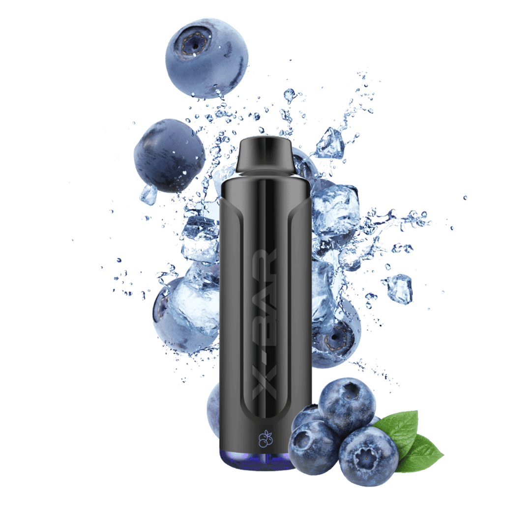 X-BAR MAX 6500 puffs - Blueberry - 0% / 5% Jetable xvape.ma Maroc.