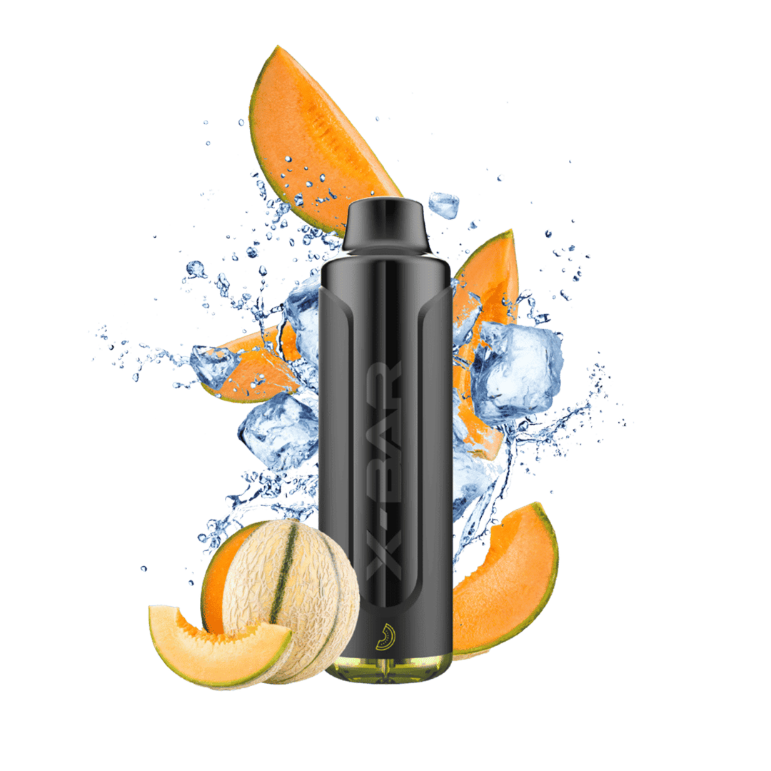 X-BAR MAX 6500 puffs - Fizzy Melon - 0% / 5%  Jetable  xvape.ma Maroc.