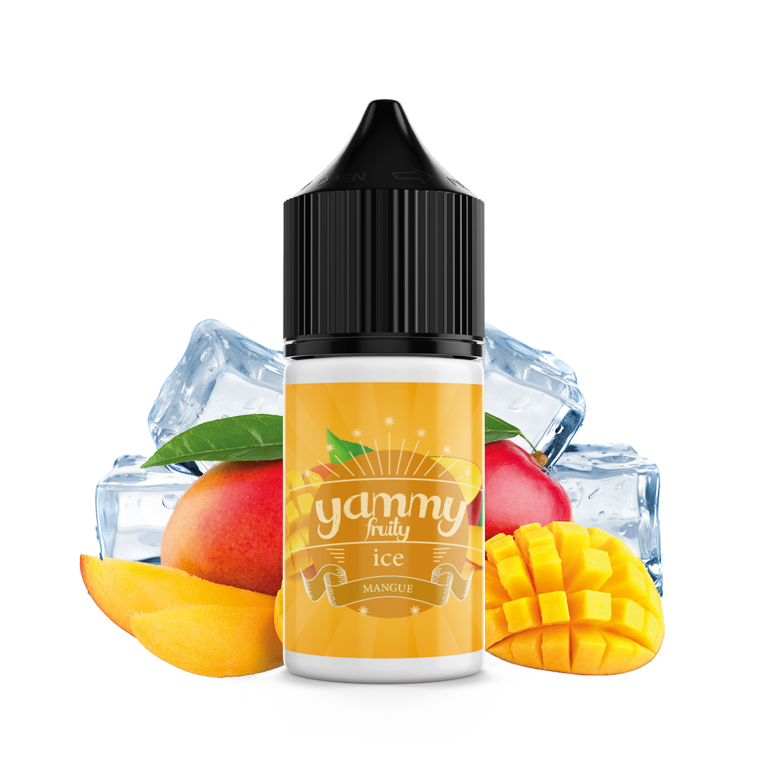 Yammy Mangue Ice 30ml  E-liquide premium  xvape.ma Maroc.