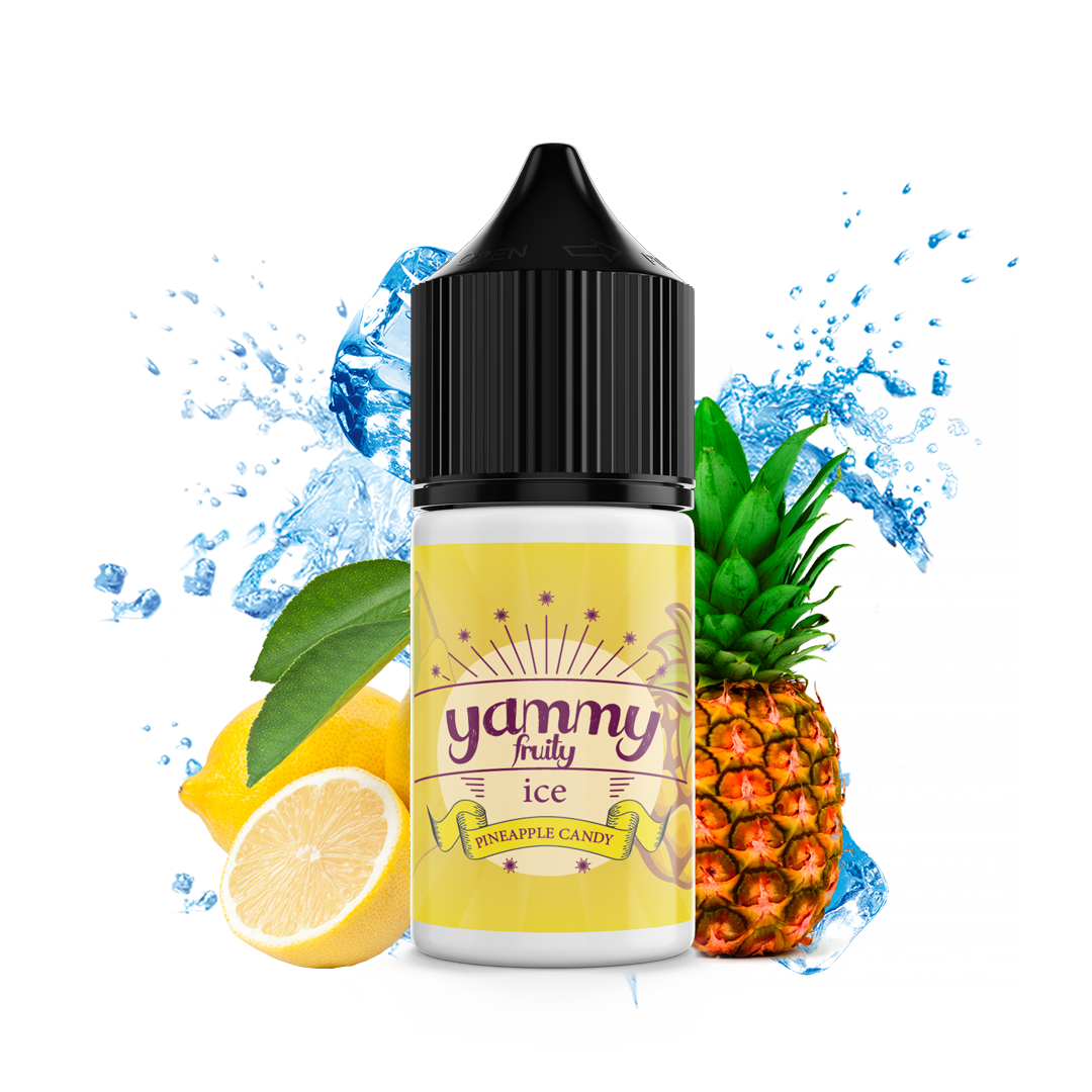 Yammy Pineapple Candy 30ml  E-liquide premium  xvape.ma Maroc.